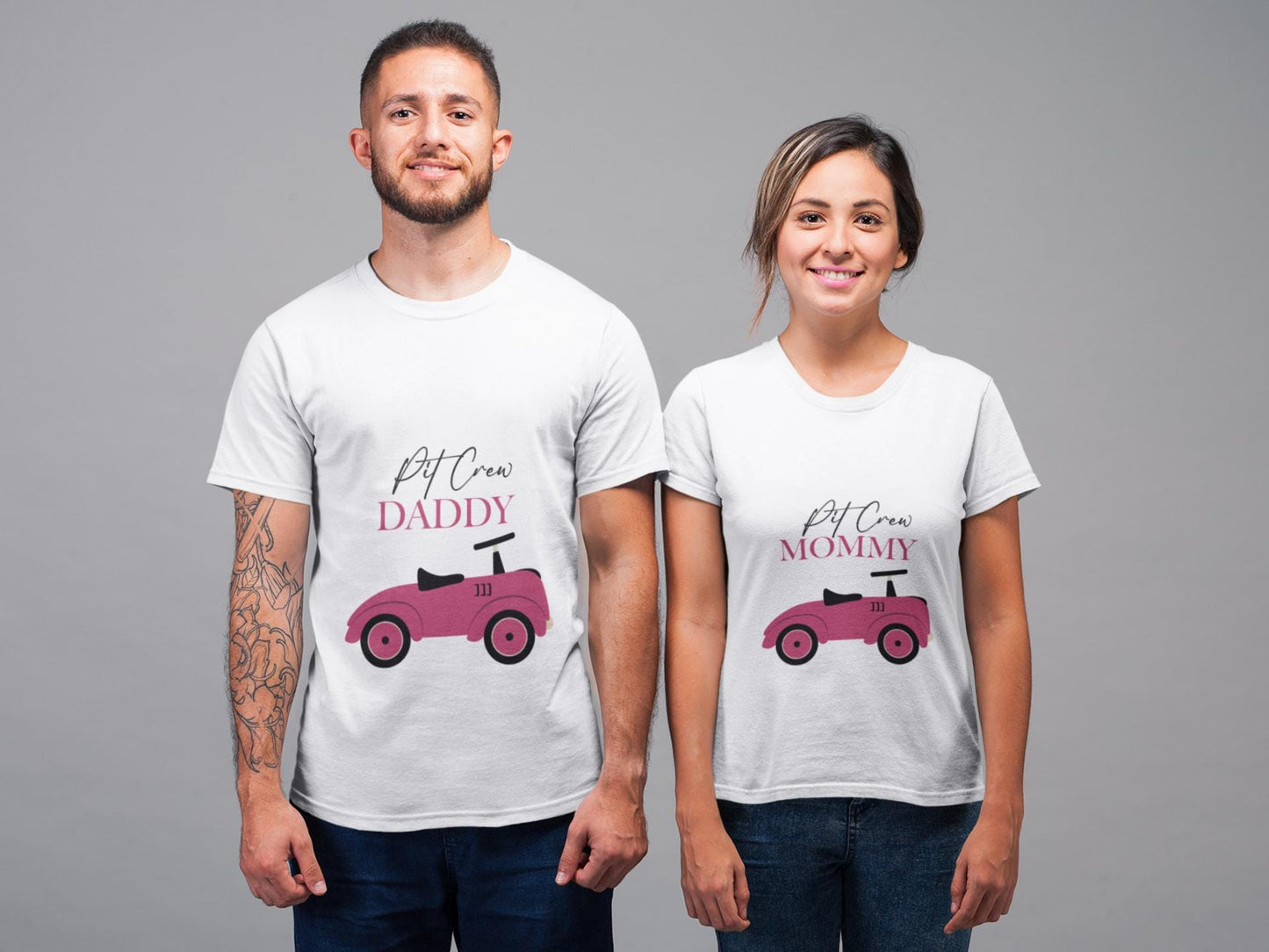 FAST ONE Race Car SVG, Pink Race Car 1st Birthday Girl Shirt, Birthday Car Design Svg, Pink Pit Crew Svg, Family Birthday, Family Matching