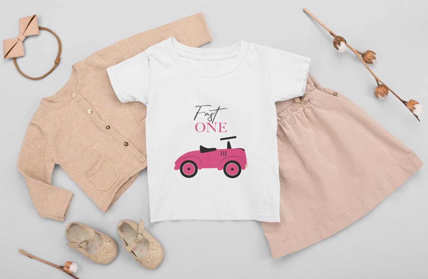 FAST ONE Race Car SVG, Pink Race Car 1st Birthday Girl Shirt, Birthday Car Design Svg, Pink Pit Crew Svg, Family Birthday, Family Matching