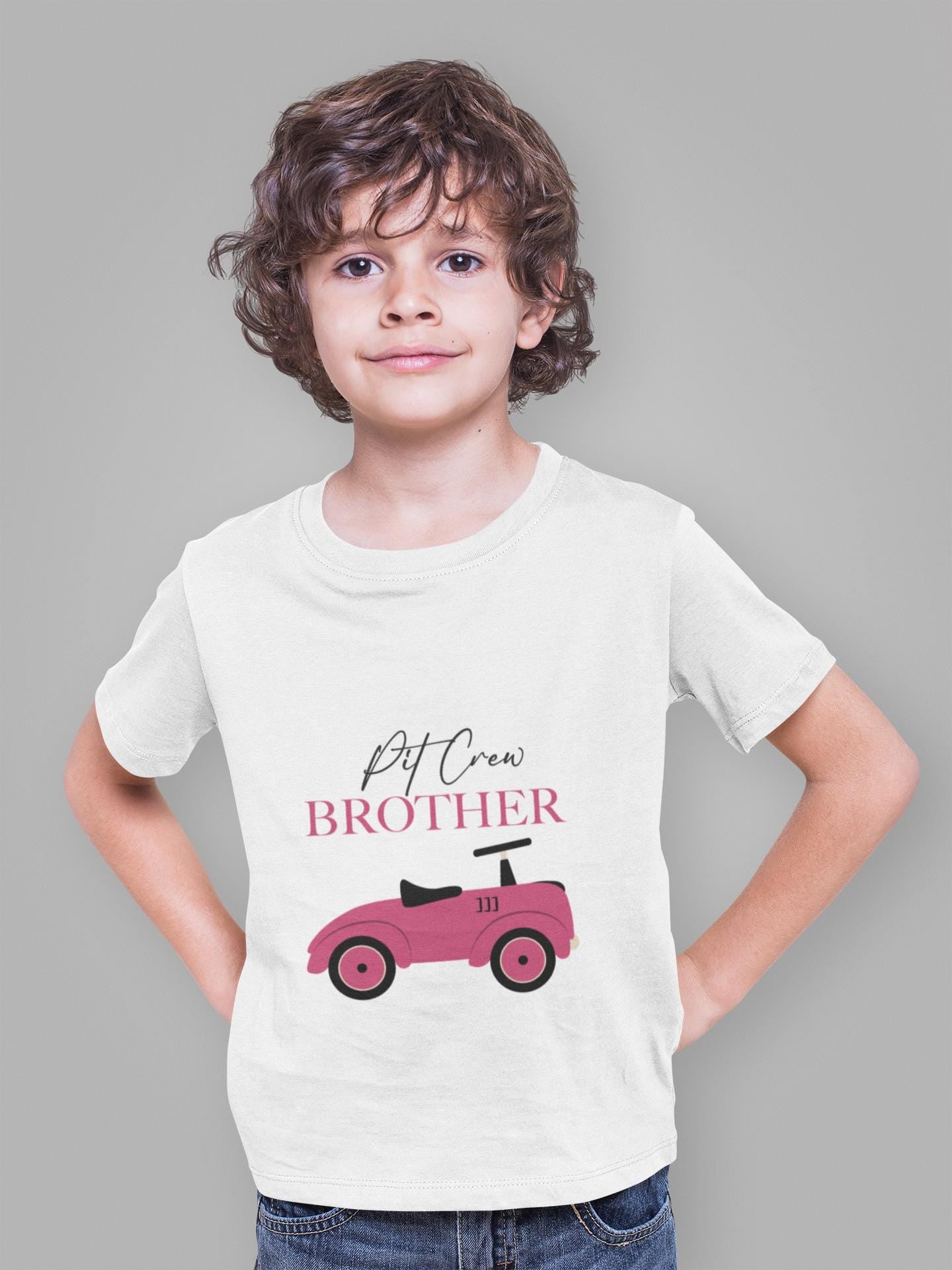 FAST ONE Race Car SVG, Pink Race Car 1st Birthday Girl Shirt, Birthday Car Design Svg, Pink Pit Crew Svg, Family Birthday, Family Matching