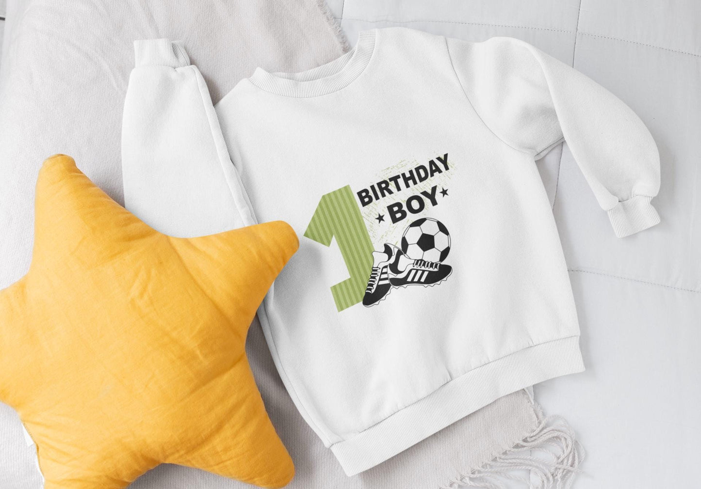 1st Birthday Soccer Boy SVG, Football-Themed Birthday Design SVG, First birthday boy soccer, Soccer birthday SVG, Boy's first birthday