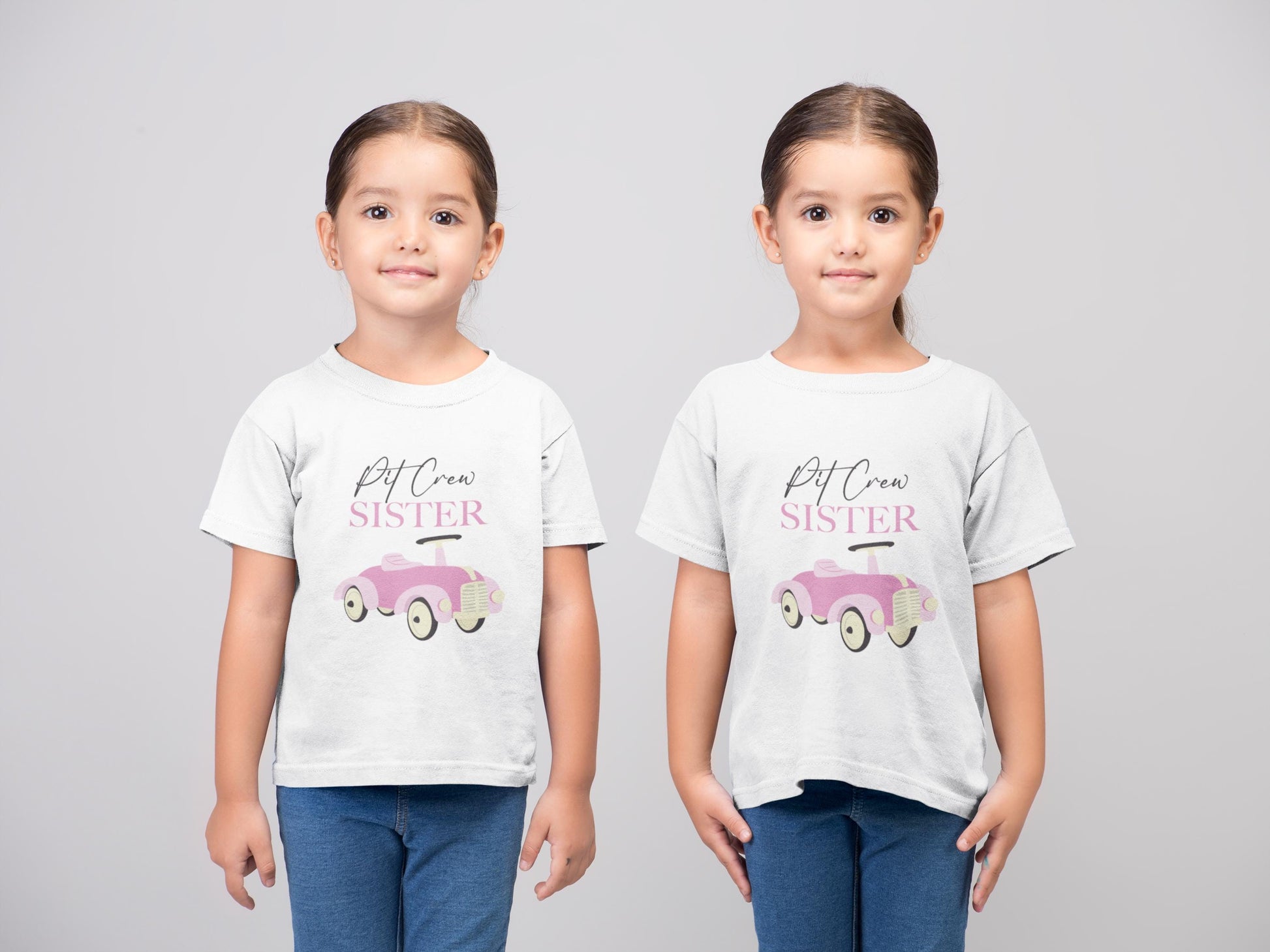 FAST ONE Race Car, Pink Race Car 1st Birthday Girl Shirt, Pink Vintage Car Family SVG Bundle, Pit Crew Svg, Car Svg, Car Cut File