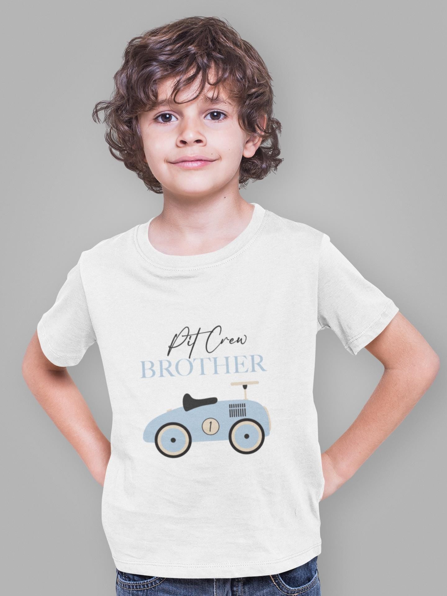 Blue Vintage Car Family SVG Bundle, Pit Crew Daddy, Mommy, Brother, Sister, Fast One SVG, Blue Race Car 1st Birthday Boy Shirt