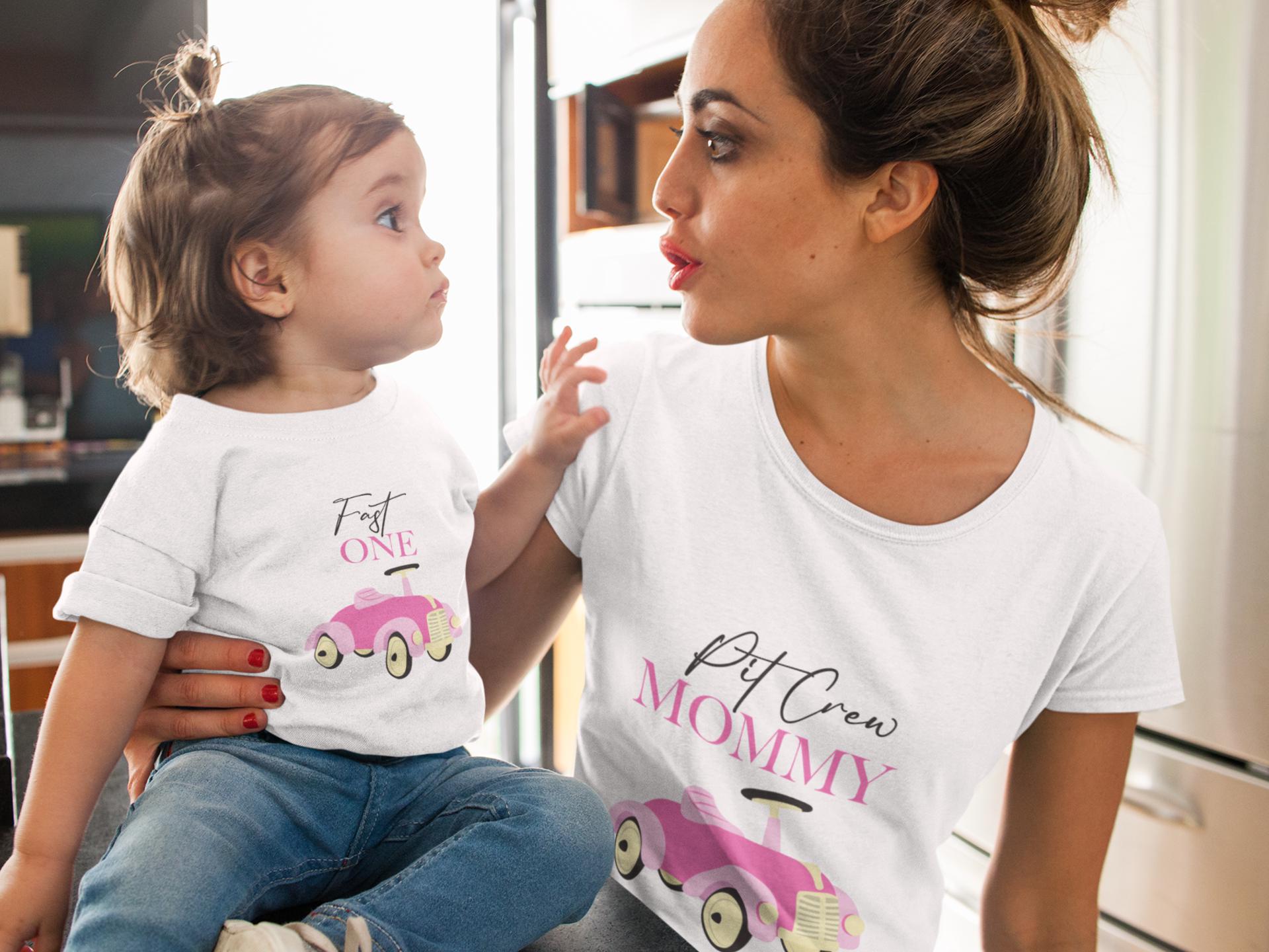 FAST ONE Race Car, Pink Race Car 1st Birthday Girl Shirt, Pink Vintage Car Family SVG Bundle, Pit Crew Svg, Car Svg, Car Cut File