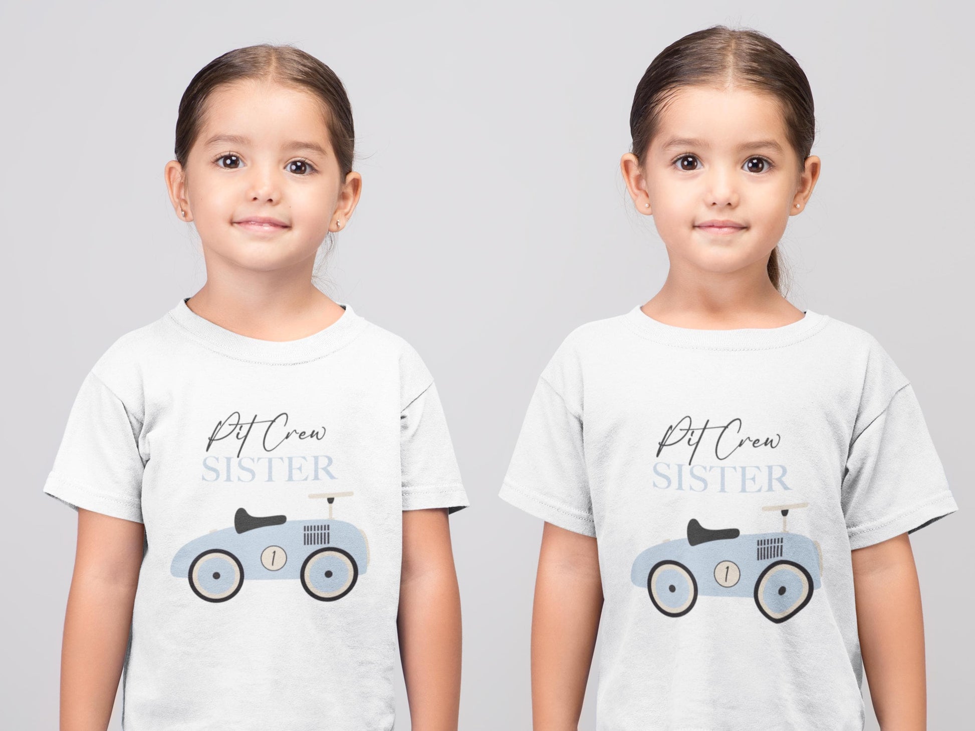 Blue Vintage Car Family SVG Bundle, Pit Crew Daddy, Mommy, Brother, Sister, Fast One SVG, Blue Race Car 1st Birthday Boy Shirt