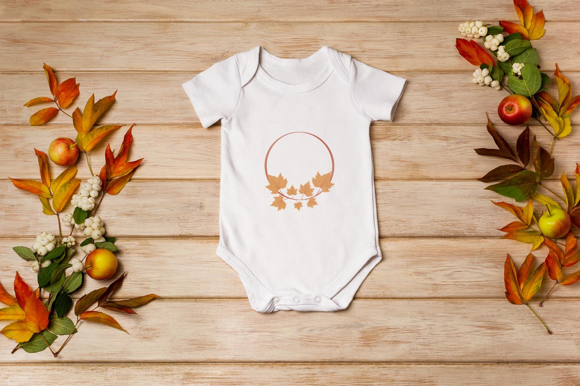 Autumn Wreath Bundle SVG, Fall Leaves Clip Art, Leaves wreath Svg, Thanksgiving Svg, Fall wreath Svg, Offset circle SVG, Leaves Monogram