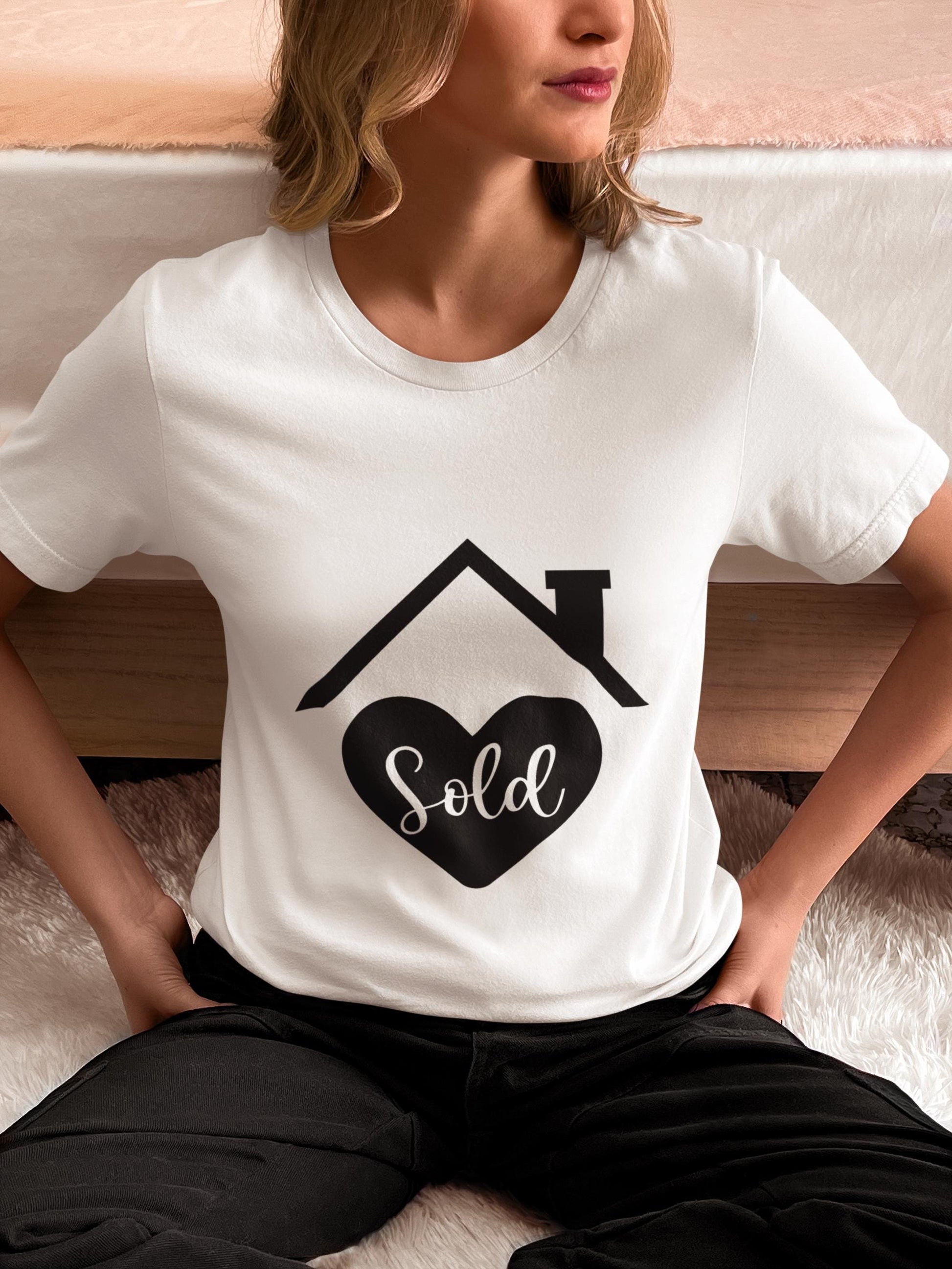 Heart Sold House SVG, Real Estate Sold Sign, Home Sweet Home, Digital Download, Sold SVG, Real Estate SVG, New Home Owner, Instant Download