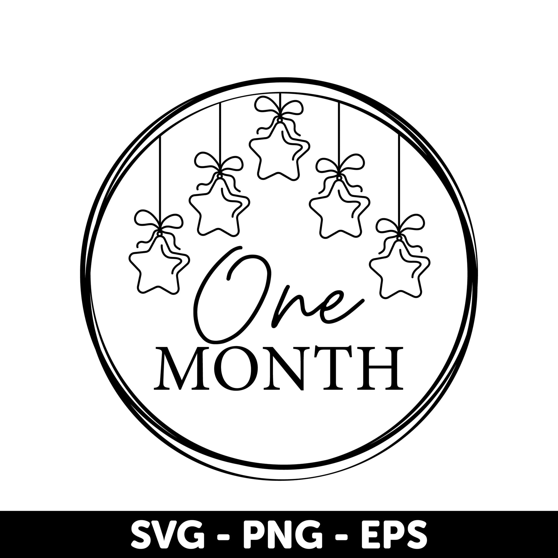 Baby Monthly Milestone SVG, Baby Milestone Svg, Milestone Disc SVG, Baby Announcement SVG, Baby Milestone Round, Newborn Sign, Hello World