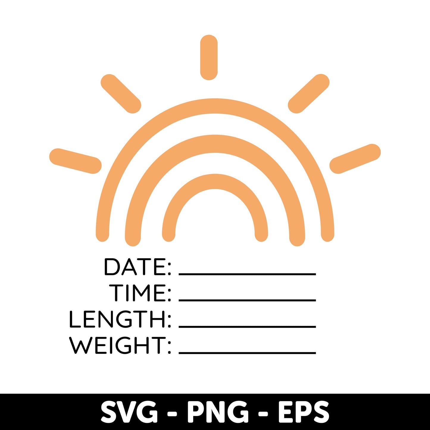 Baby Milestone SVG, Hello World SVG, Baby Rounds SVG, Baby Announcement Svg, Birth stats Svg, Baby Newborn Svg, New Baby Svg,