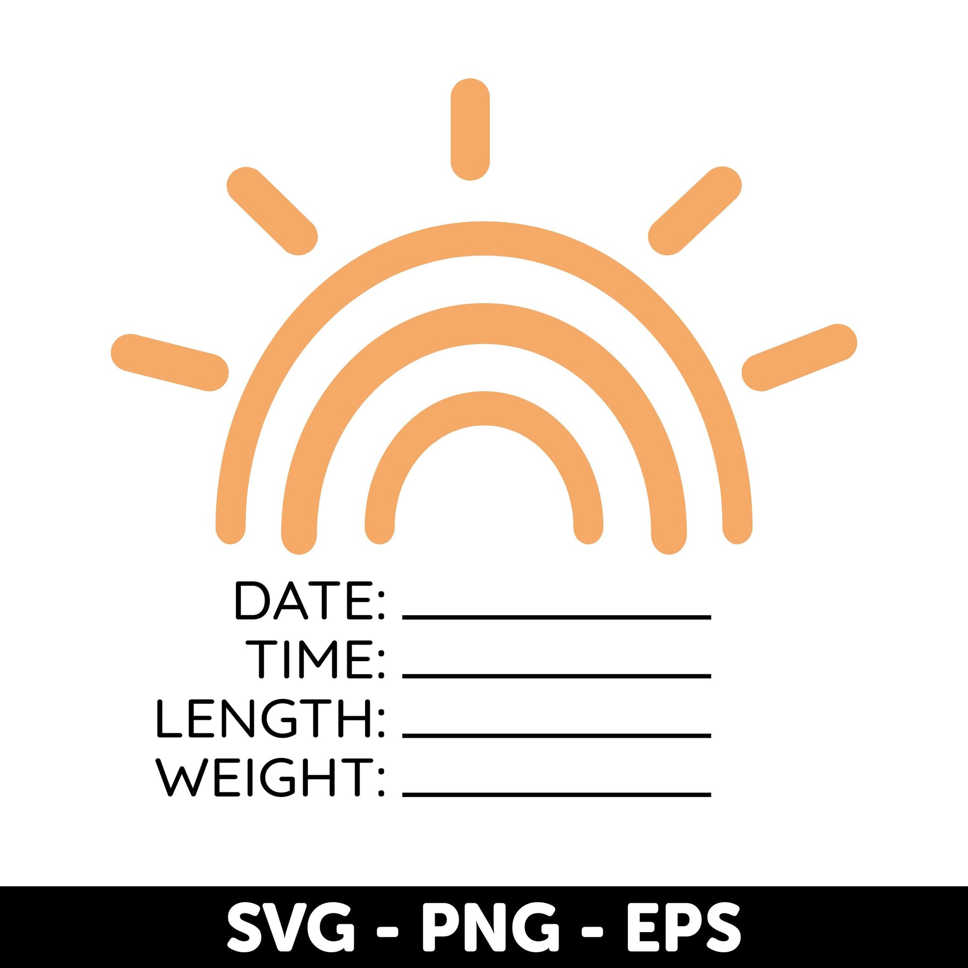 Baby Milestone SVG, Hello World SVG, Baby Rounds SVG, Baby Announcement Svg, Birth stats Svg, Baby Newborn Svg, New Baby Svg,