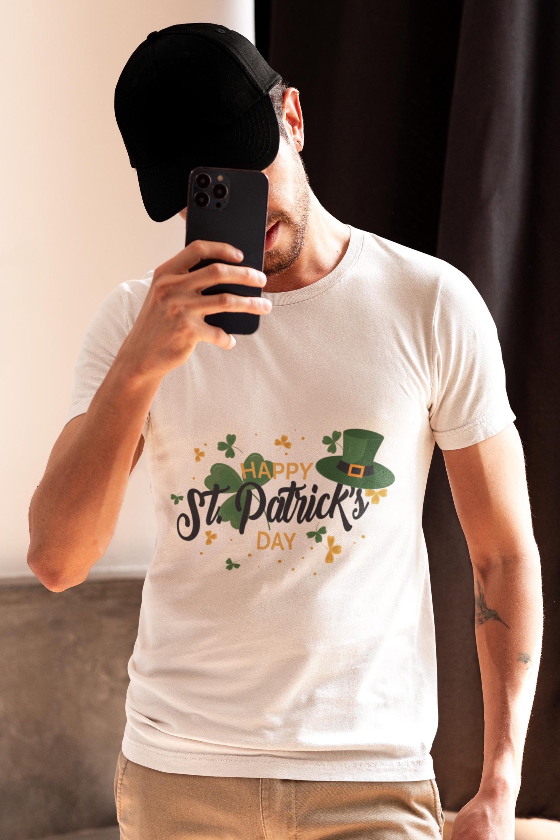 St. Patrick's Day SVG Bundle, Happy St. Patrick's Day SVG, Shamrock Svg, Leprechaun hat Svg, Clover Svg, Funny St Patrick's Day SVG