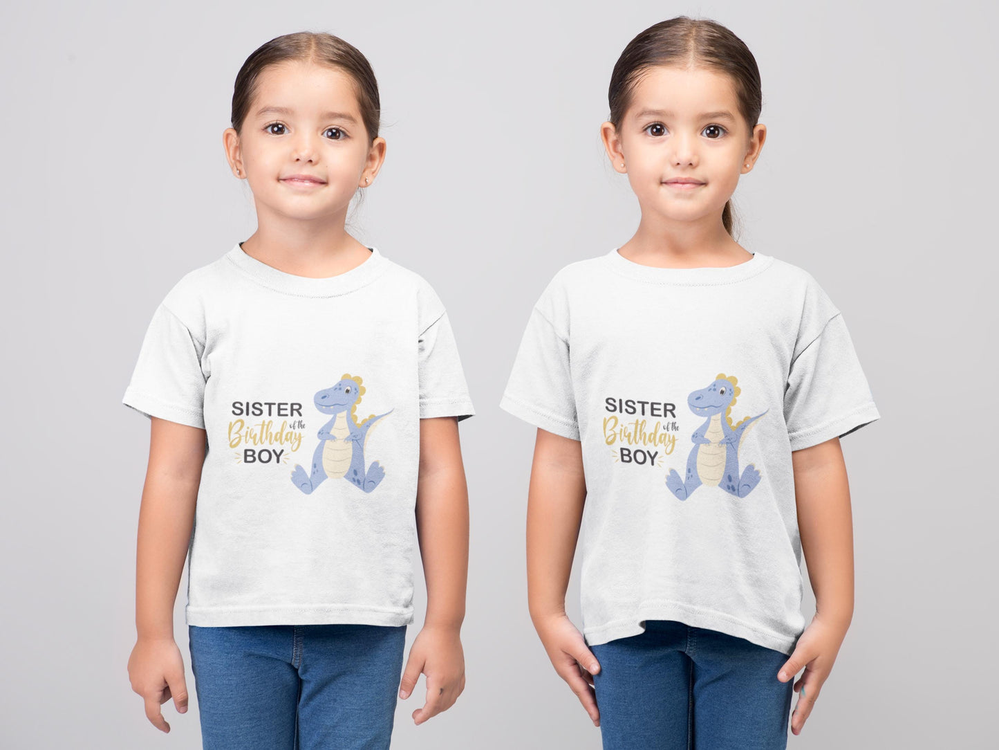 6th Birthday Svg, Dino Birthday Family Shirt Design Set, Blue Dinosaur Party Decoration Svg, Dinosaur Birthday Svg, Family celebration set