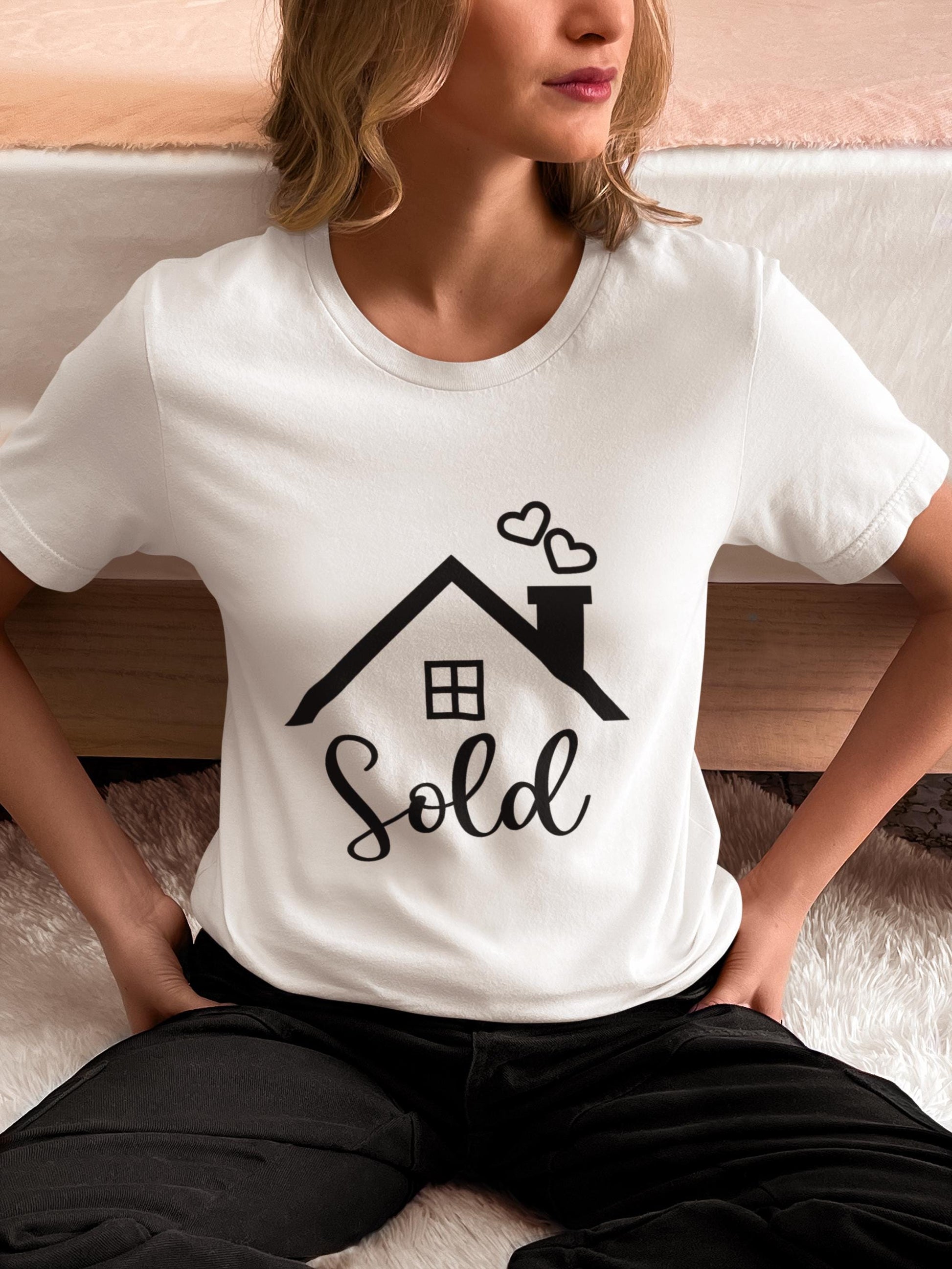 Sold House SVG, Real Estate Sold Sign, Home Sweet Home, Digital Download, Real Estate Agent, House Cutting Files, Real Estate SVG