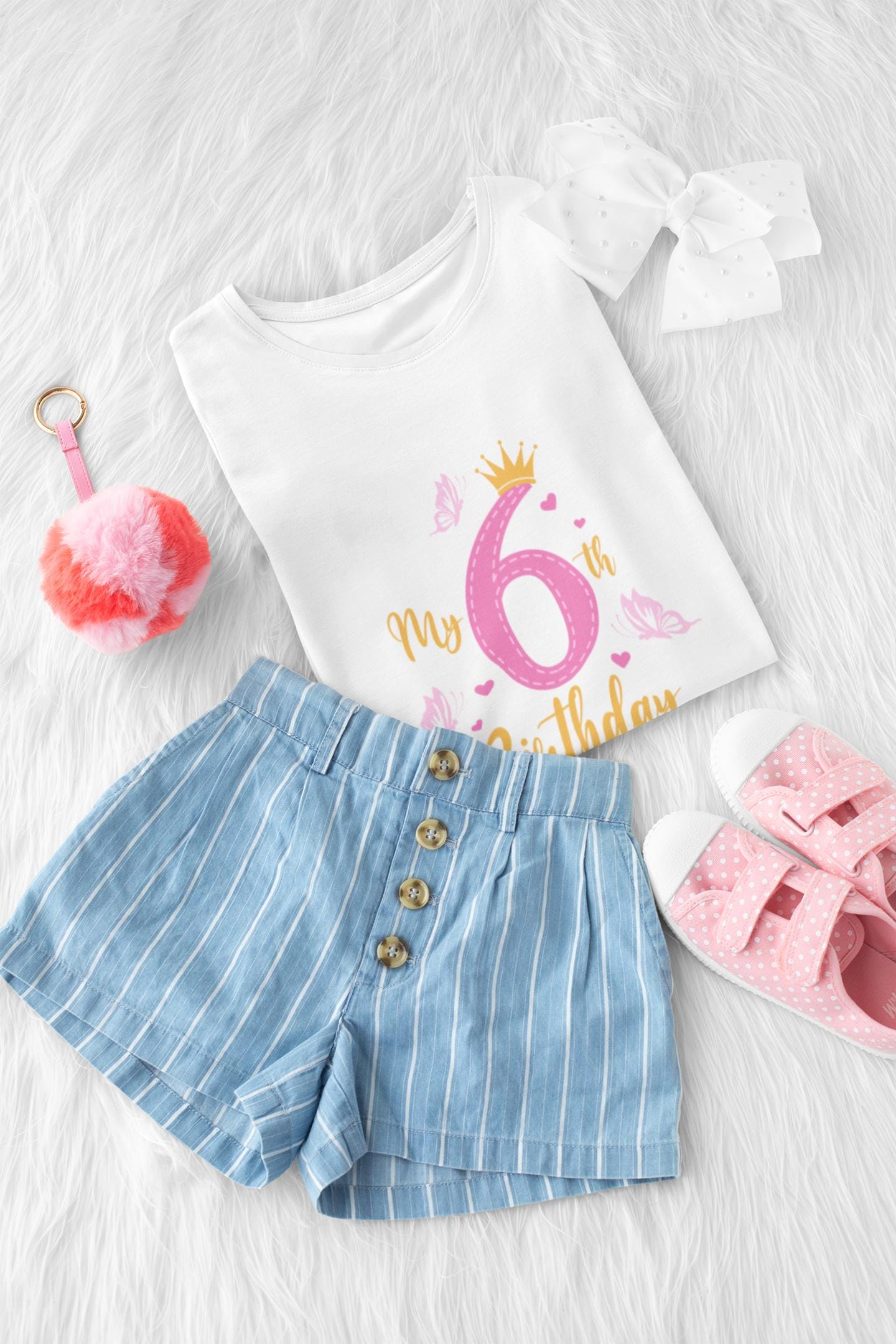 Birthday Numbers Svg, Princess Birthday Numbers SVG, Princess Birthday Svg, Princess Crown and Butterflies Design Svg, Gold Crown Svg