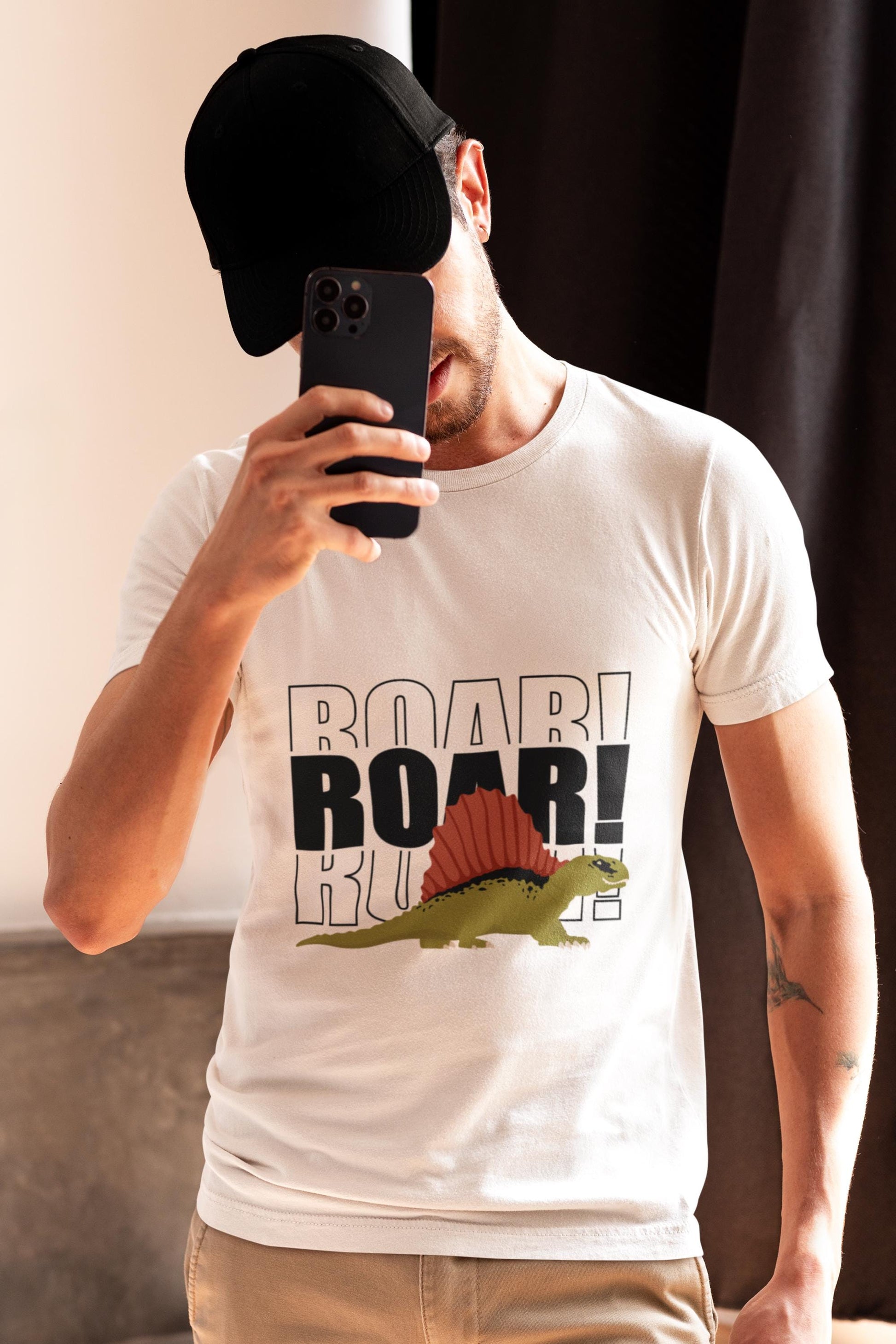 Dinosaur ROAR SVG, Dino Clipart for Kids, Dinosaur Silhouette SVG, Dinosaur T-shirt Design, Dino Party Svg, Dino Birthday Party Svg
