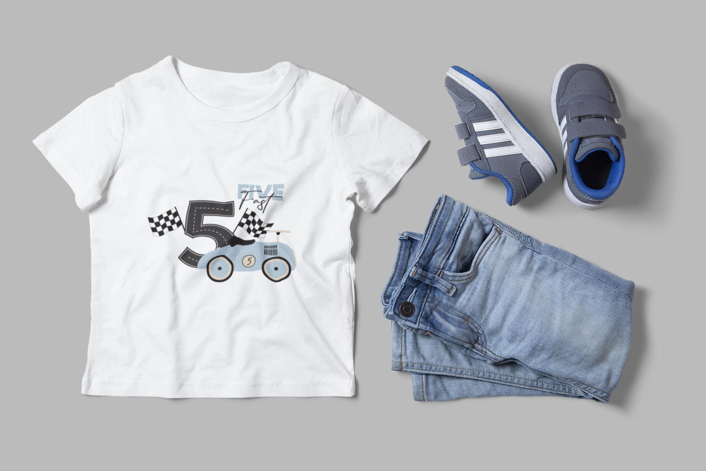 Race Car Birthday SVG Bundle - Pit Crew Family Shirts for 5th Birthday - Racing Theme Digital Download PNG EPS, Matching Family Birthday Svg