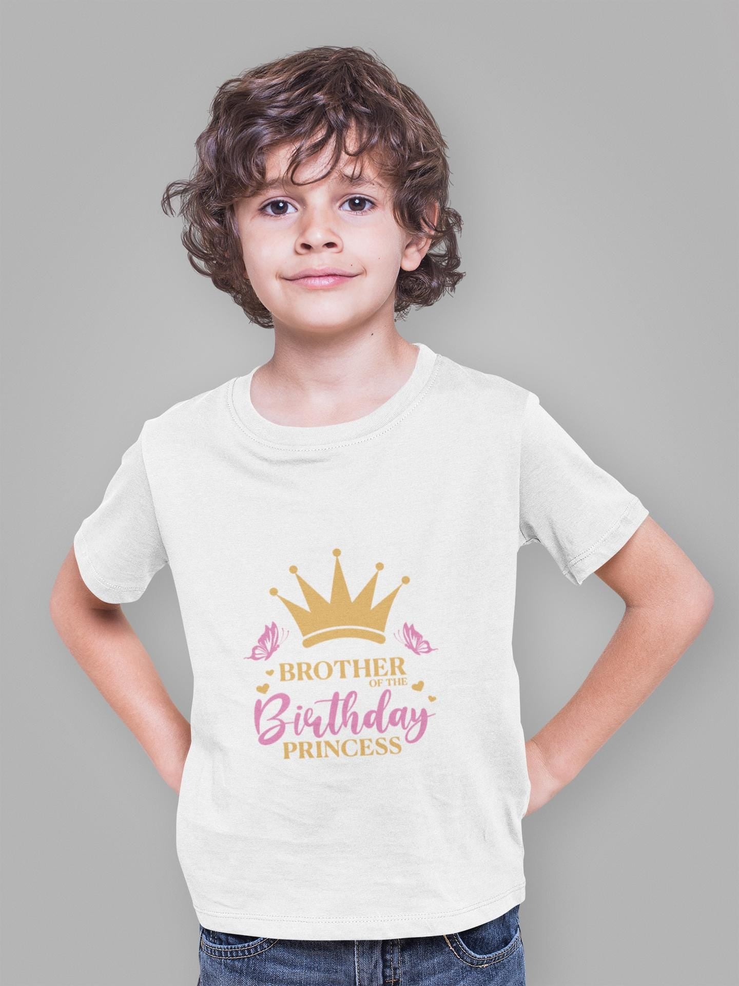 Birthday Princess Svg, Pit Crew Princess Family Svg, Birthday Party Svg, Golden Crown Svg, mom of the birthday girl