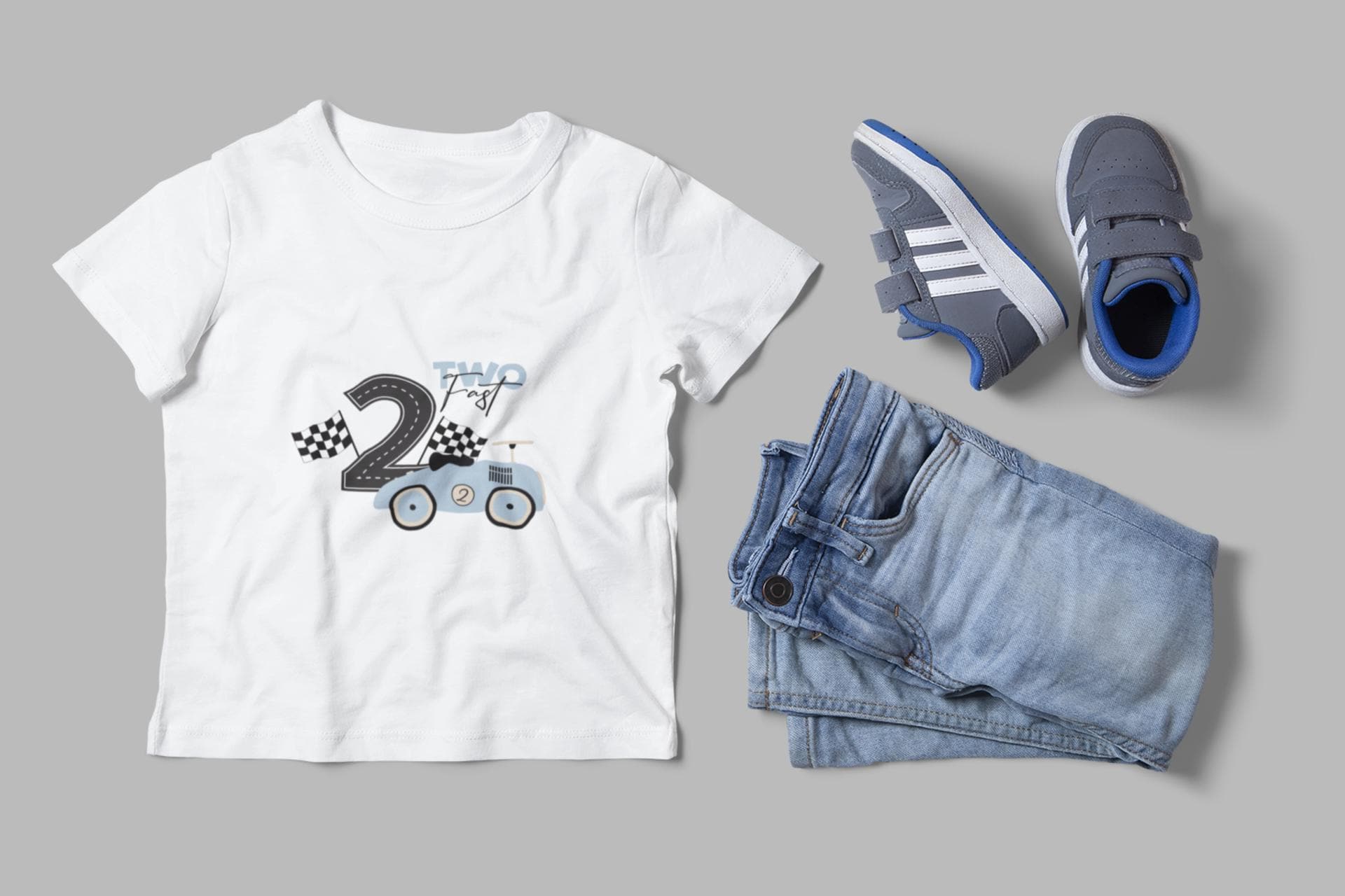 Two Fast Birthday Svg, Racing Car Birthday Party SVG, Birthday Design for 2 Year Olds SVG, Party Design Svg, Second Birthday PNG