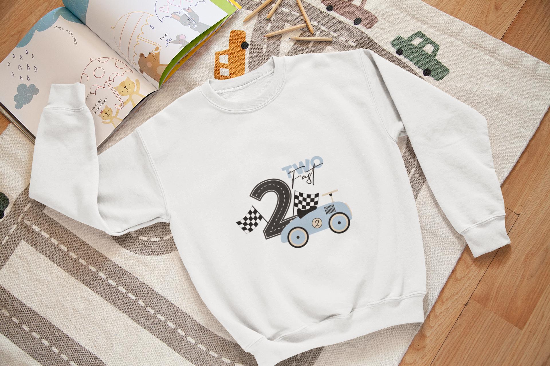 Two Fast Birthday Svg, Racing Car Birthday Party SVG, Birthday Design for 2 Year Olds SVG, Party Design Svg, Second Birthday PNG