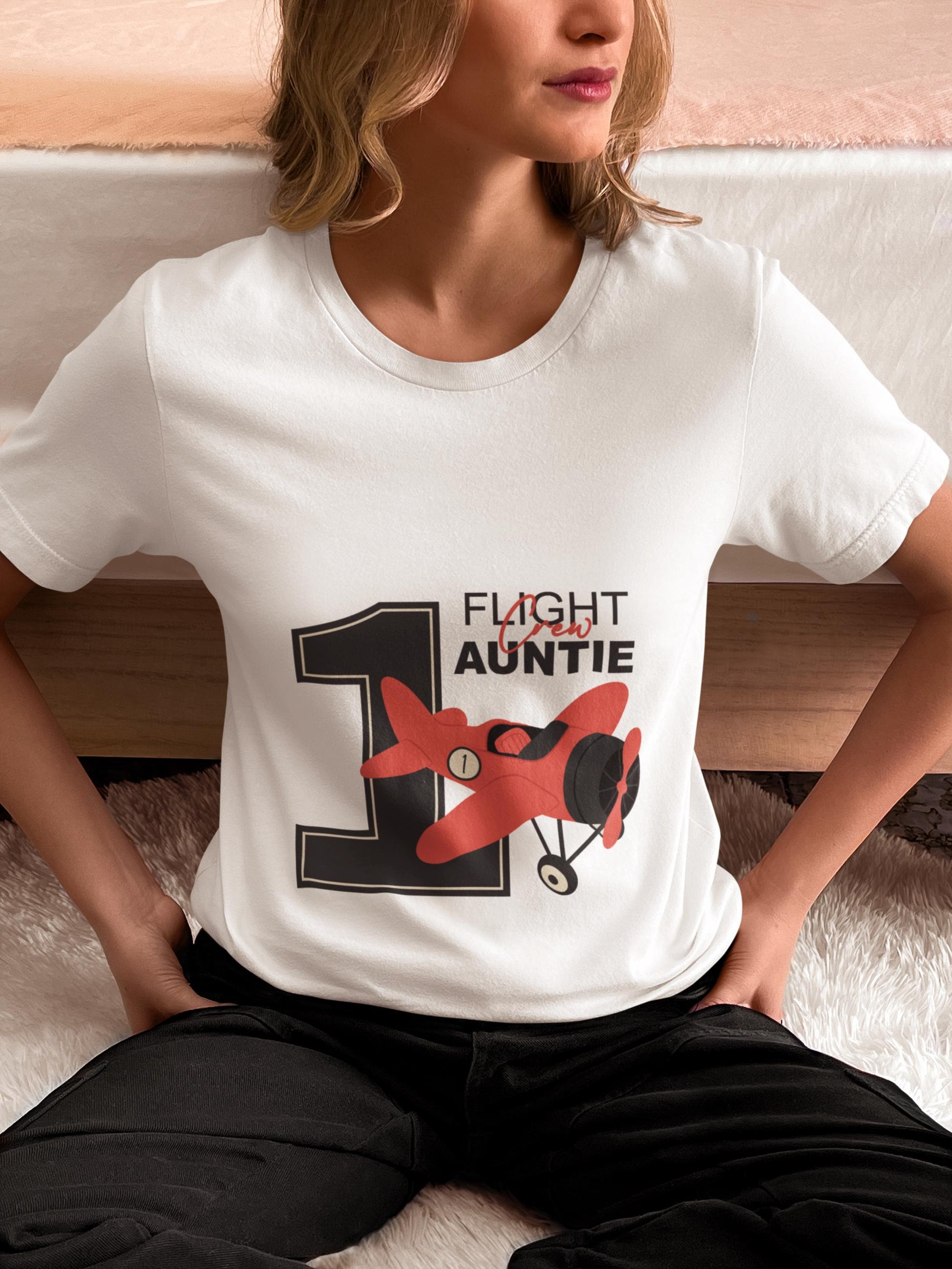 One Year Flew, Airplane Birthday SVG, Matching Family Birthday Party, One Year Flew By Family Birthday Crew, Vintage Airplane Party