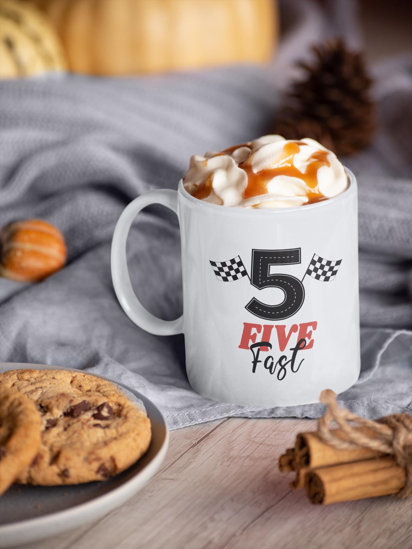 Five Fast Svg, Race Car Birthday SVG Design for 5th Birthday Party, Racing Flag Theme, 5th birthday SVG, Checkered flag SVG, Kids Racing Svg