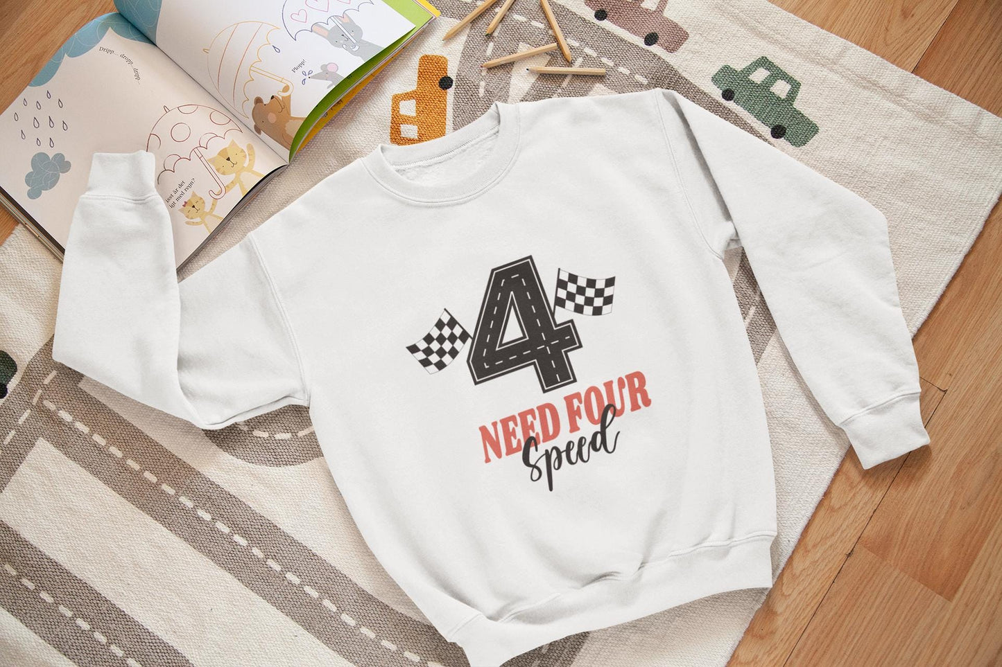 Need Four Speed Svg, Race Car Birthday Design, 4th Birthday Party, Racing Theme, Checkered flag, Kids racing theme, Boy Birthday car Theme