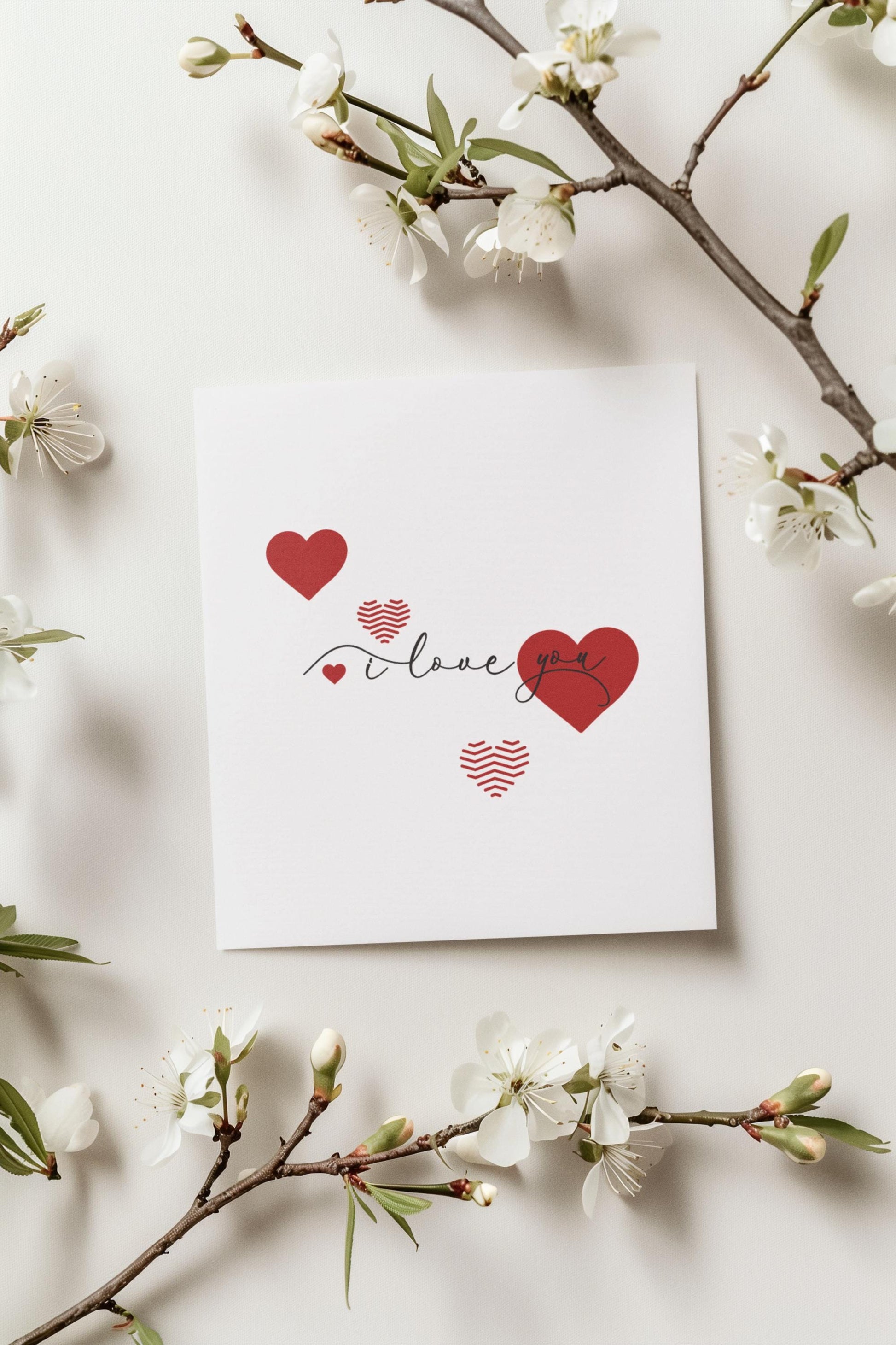 I Love You SVG | Love, Wedding SVG Cut Files | Valentine's Day SVG, Romantic Heart Design Svg, Anniversary Digital Design, Love-Themed Svg