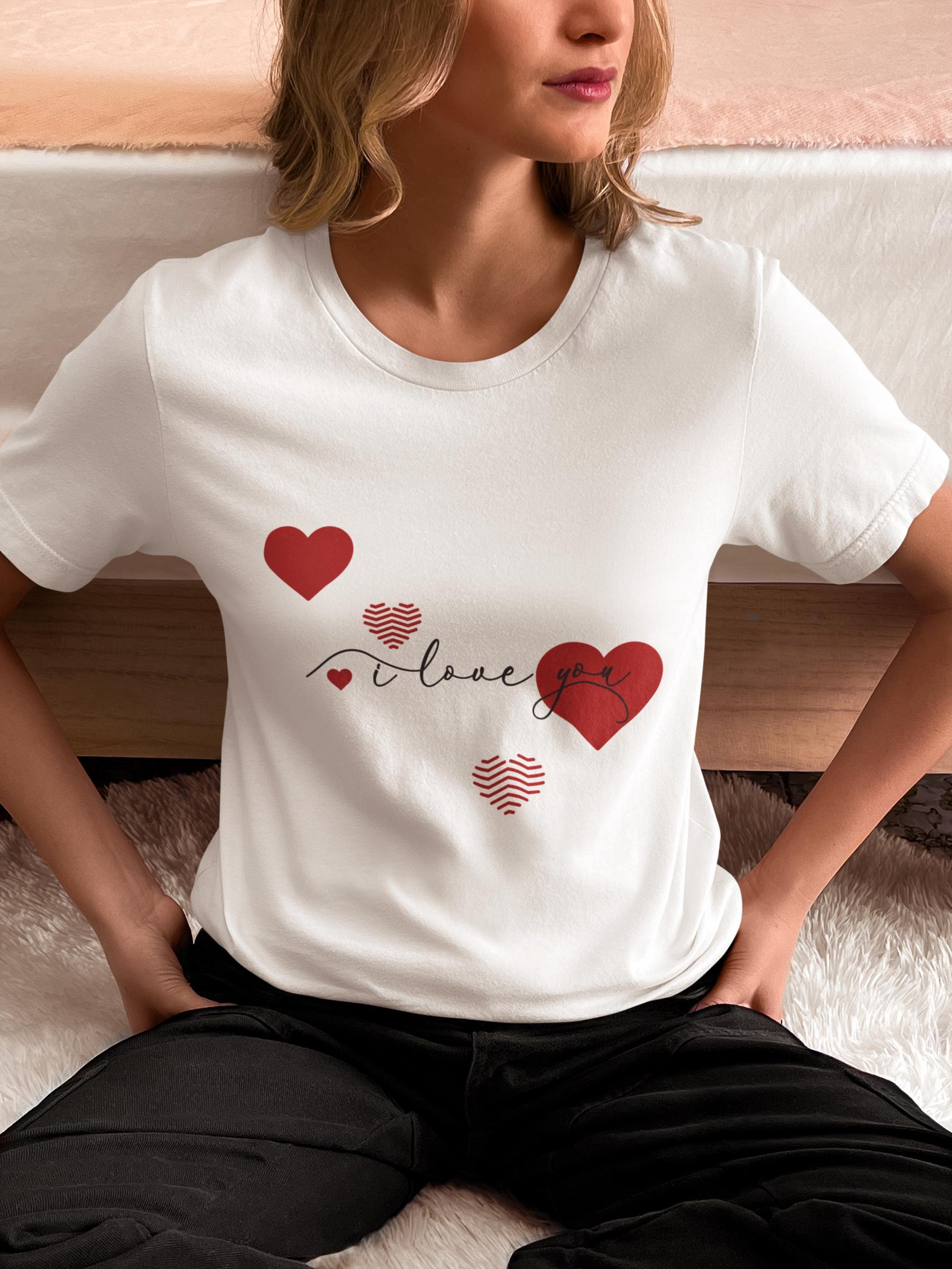 I Love You SVG | Love, Wedding SVG Cut Files | Valentine's Day SVG, Romantic Heart Design Svg, Anniversary Digital Design, Love-Themed Svg