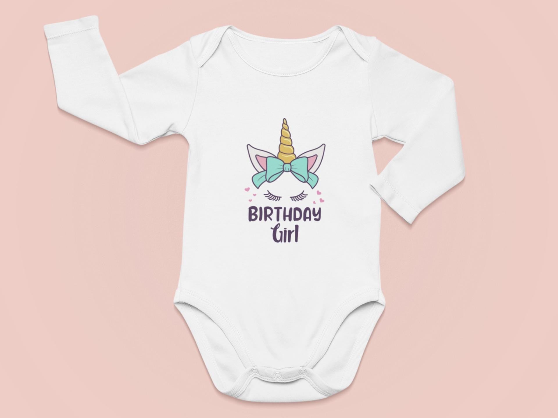 Unicorn Birthday Family SVG Set, Birthday Girl, Unicorn Party Decor, Unicorn Birthday Girl Svg Bundle, It's My Birthday, Happy Birthday Girl