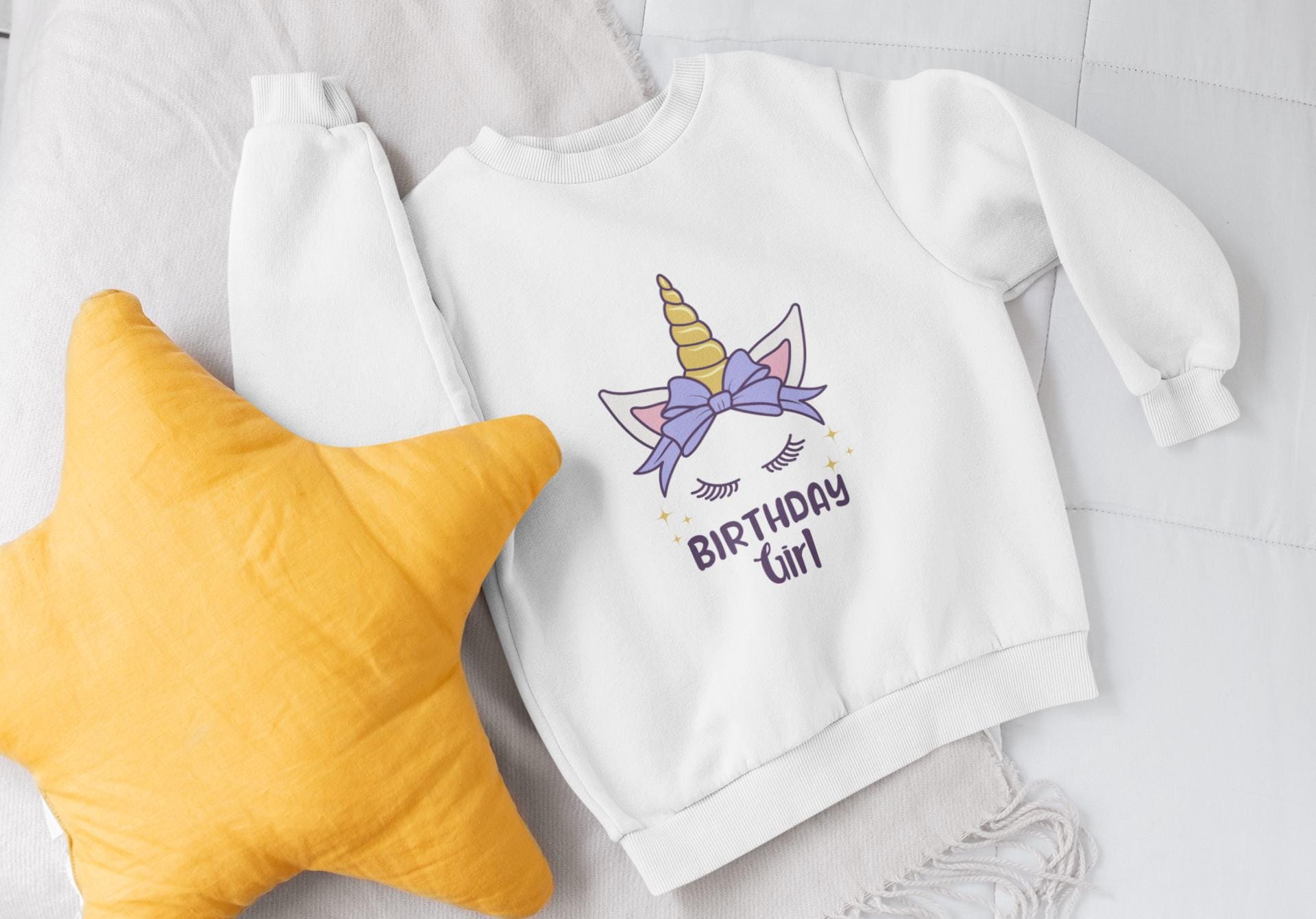 Birthday Girl, Unicorn Birthday Family SVG Bundle, Magical Birthday Girl and Family Set, Birthday Girl SVG bundle, Family Matching Birthday