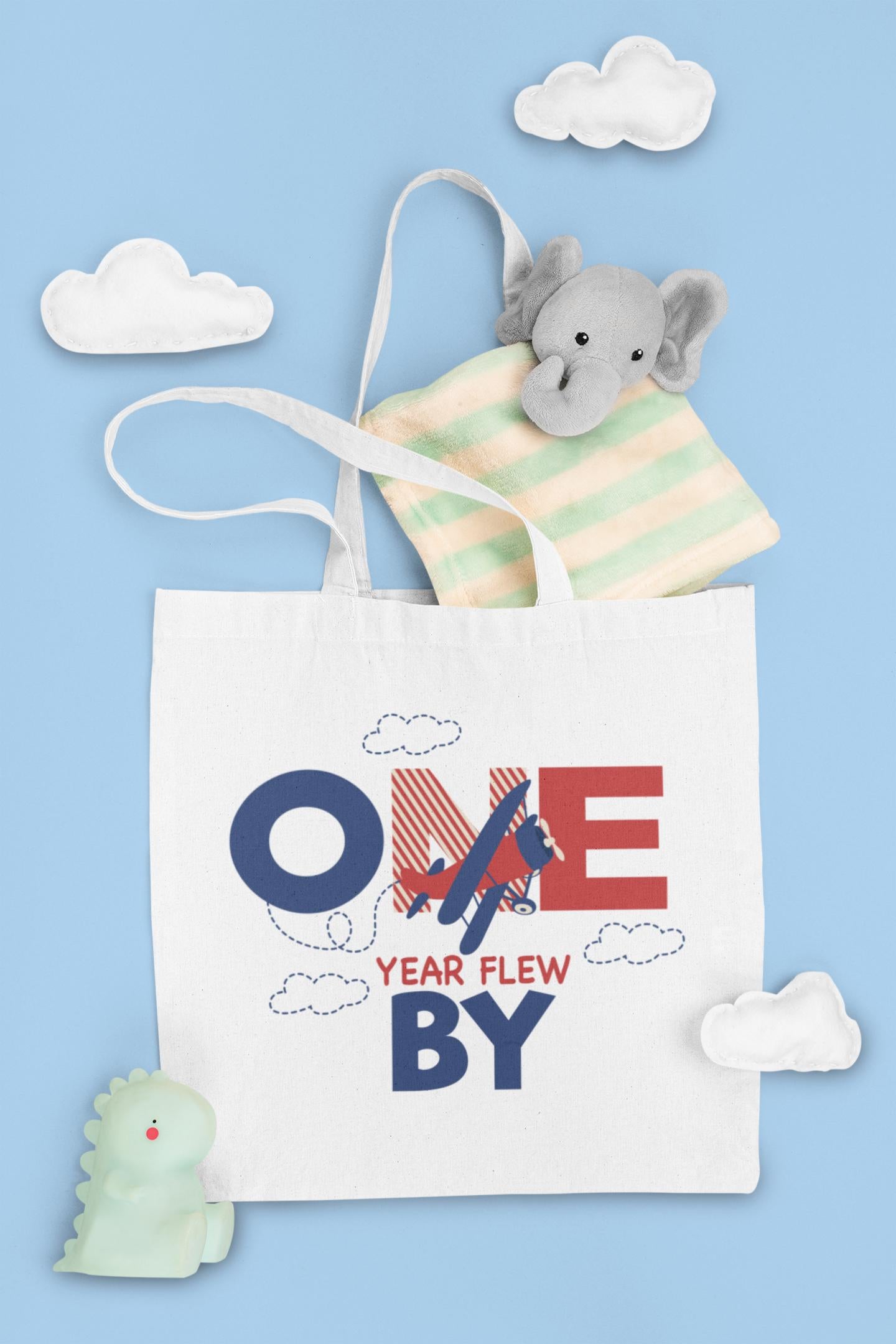 One Year Flew By Svg, Airplane-Themed First Birthday Design - SVG Files, Fast One Birthday Airplane Svg, Vintage Airplane Birthday