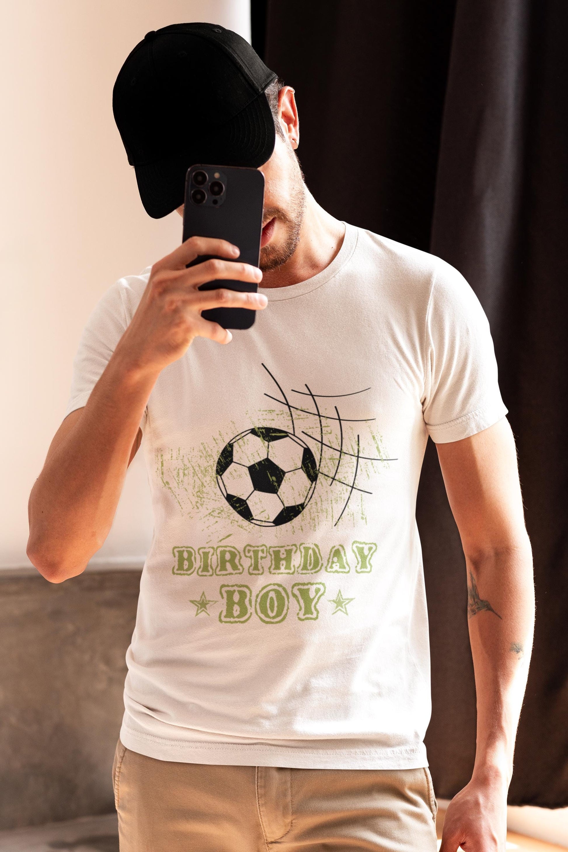 Football Birthday SVG, Soccer Birthday Boy SVG, Football-Themed Birthday Shirt Design, Birthday Boy Soccer SVG, Football Birthday Design