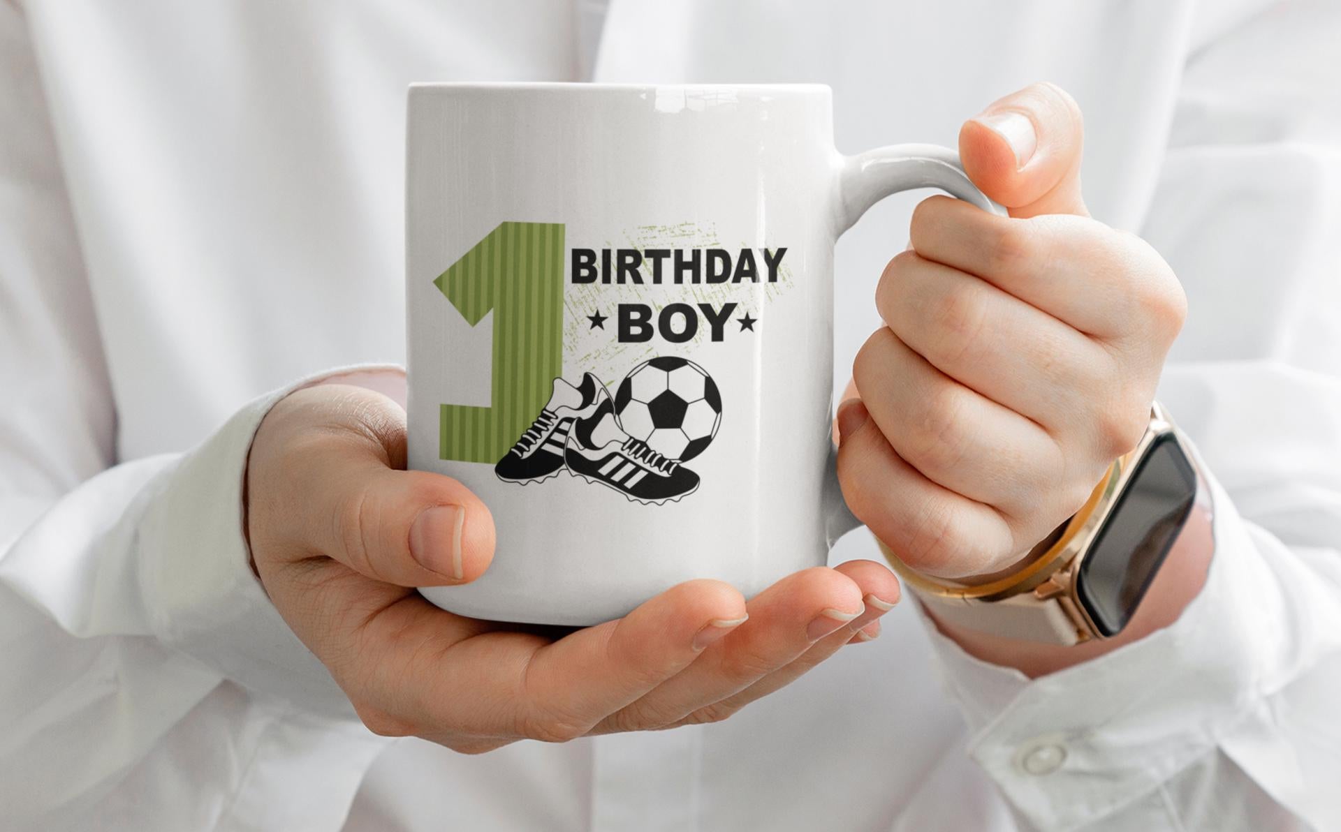 1st Birthday Soccer Boy SVG, Football-Themed Birthday Design SVG, First birthday boy soccer, Soccer birthday SVG, Boy's first birthday