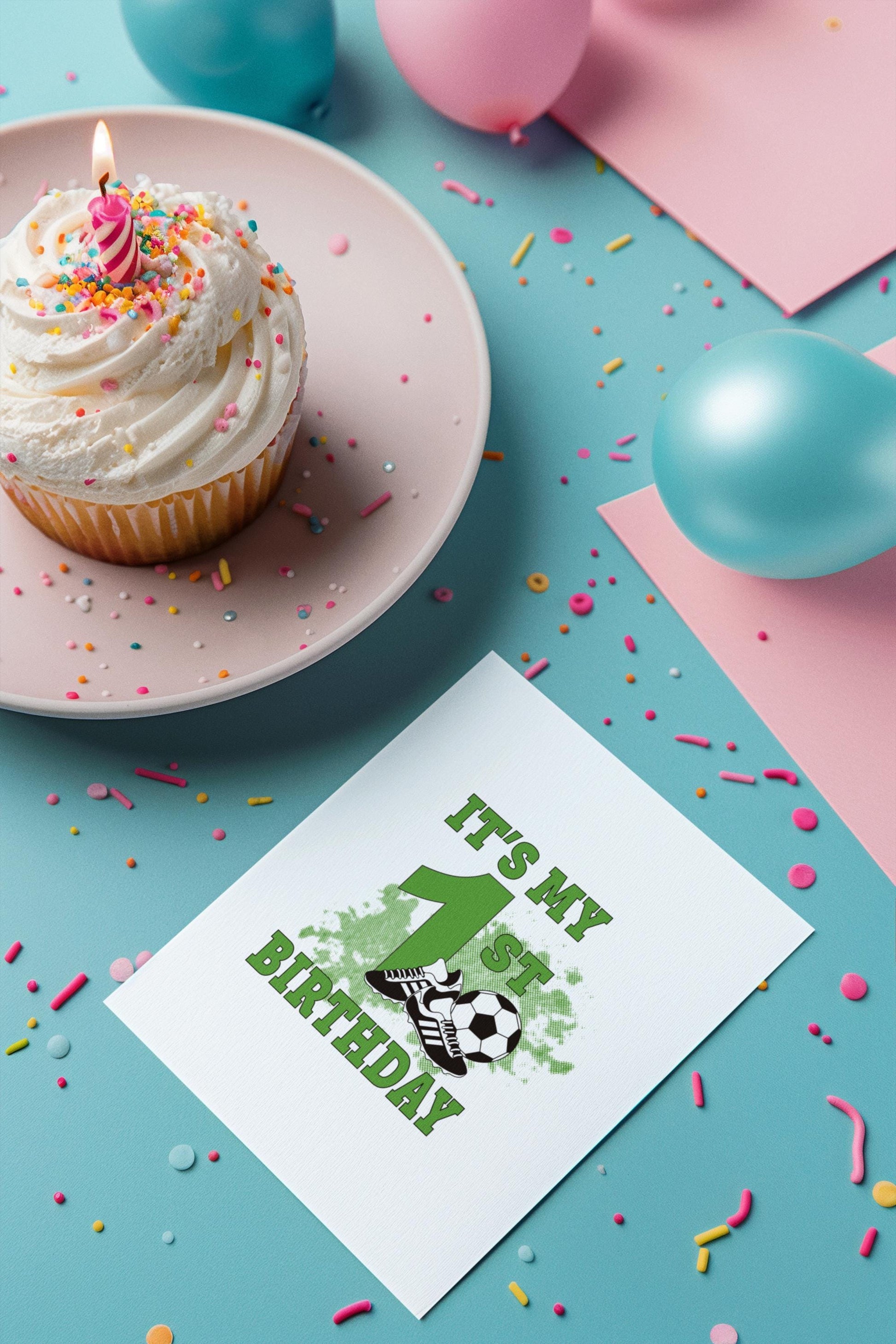 It's My 1st Birthday Svg, First birthday boy soccer, Soccer birthday SVG, Boy's first birthday, Soccer birthday Svg, Birthday Boy Soccer SVG