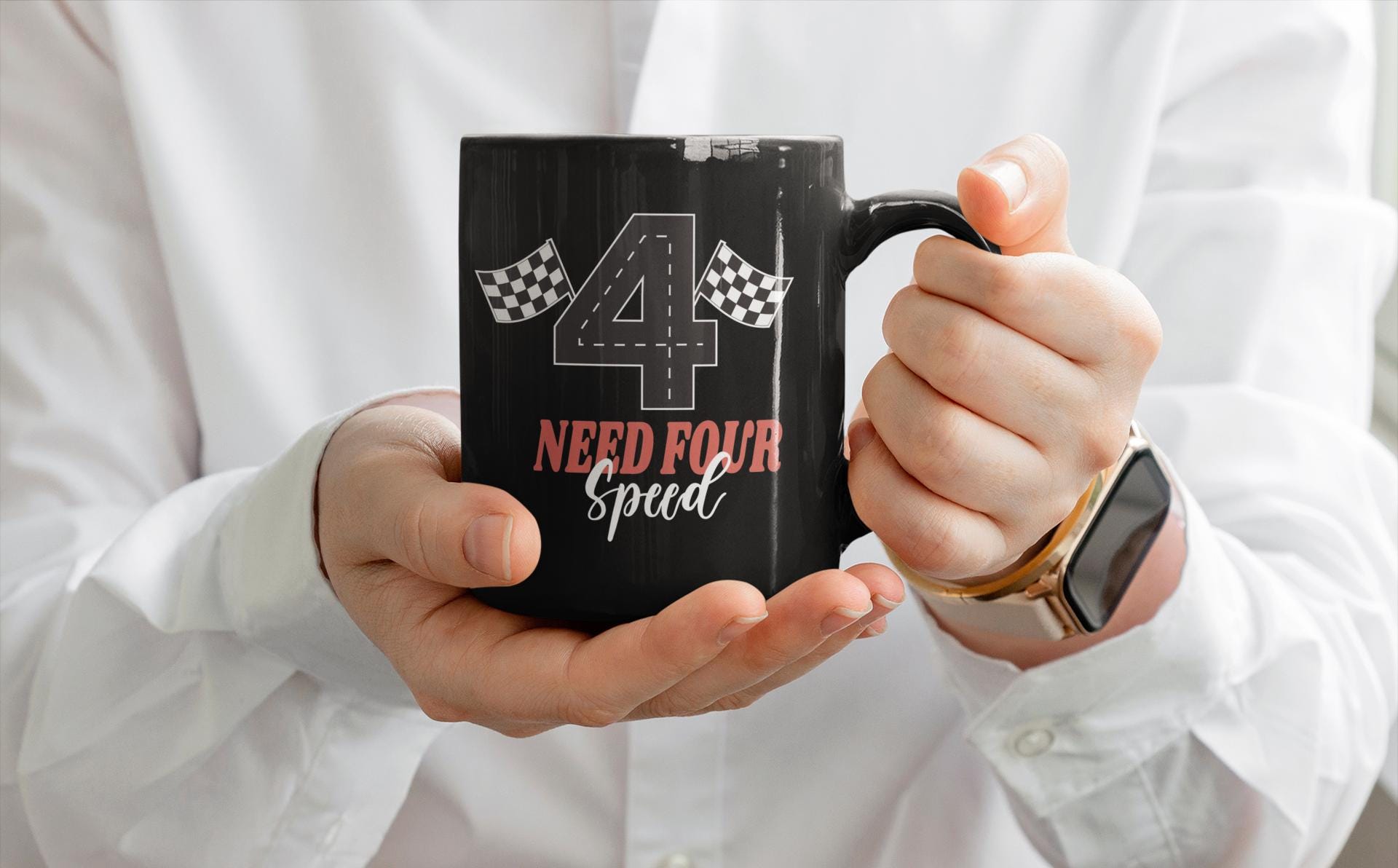Need Four Speed Birthday SVG - Racing Theme Printable for Kids' Birthday Party - Digital Download, Racing birthday SVG, 4th birthday SVG