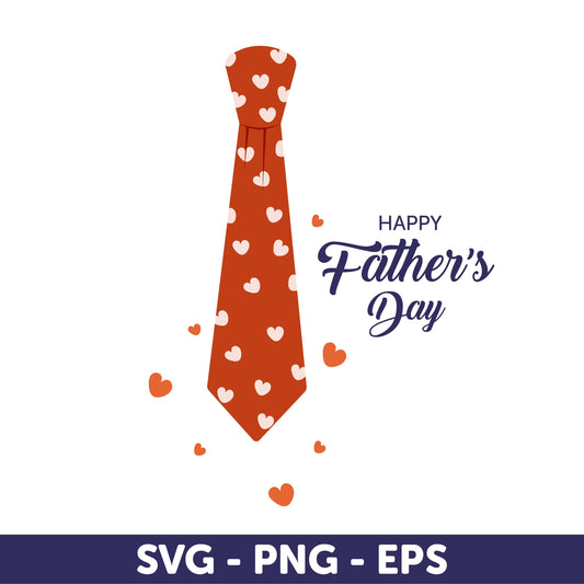 Happy Father's Day Tie Design Svg, PNG, EPS for DIY Cards & Gifts, Father's Day, Tie Design, Svg Father's Day, Tie Svg, Dad Tie Svg