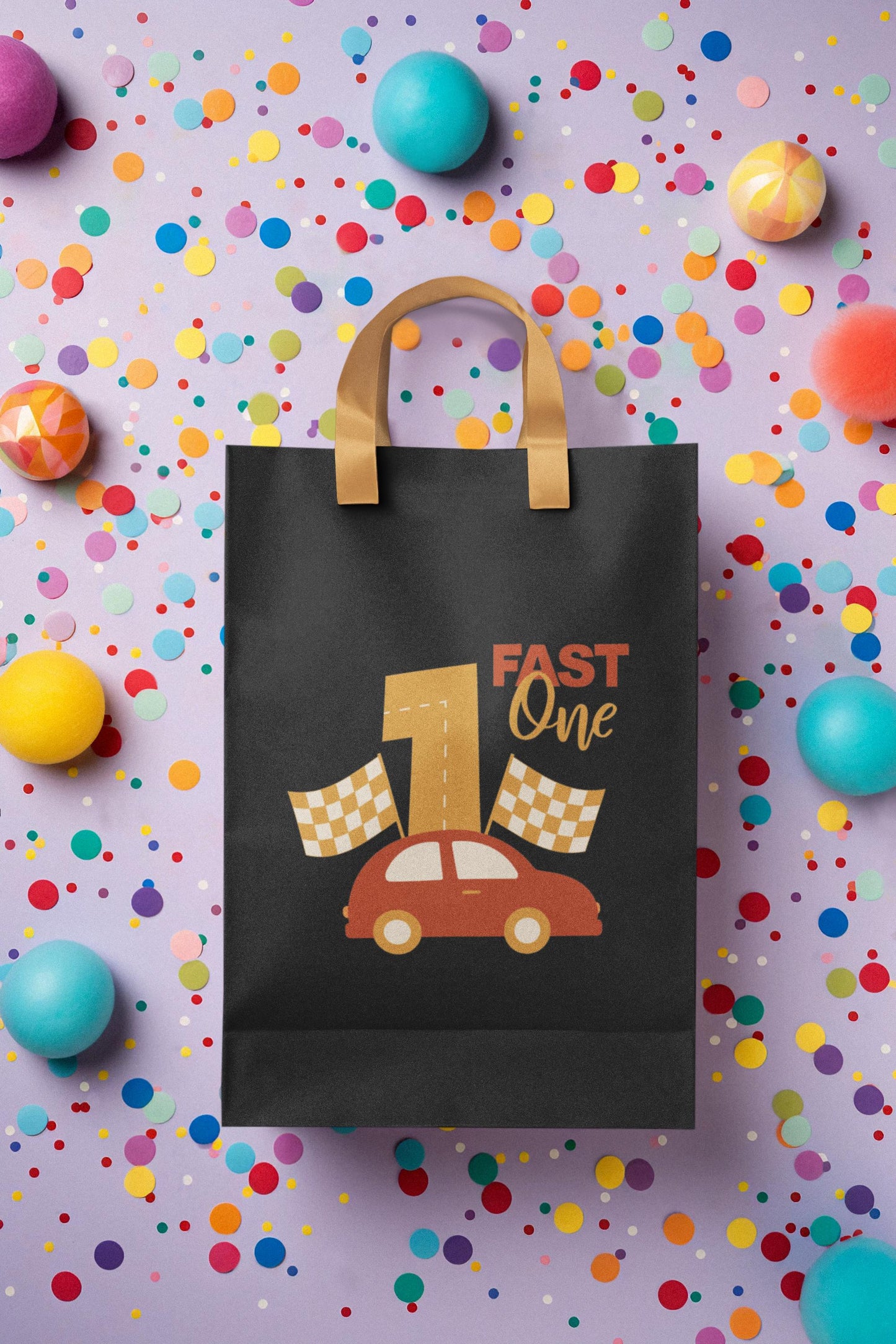 Fast One SVG, Racing Birthday Design, First Birthday, 1st Birthday Racing Car, Blue Vintage Car SVG, 1st Birthday Boy Shirt Svg