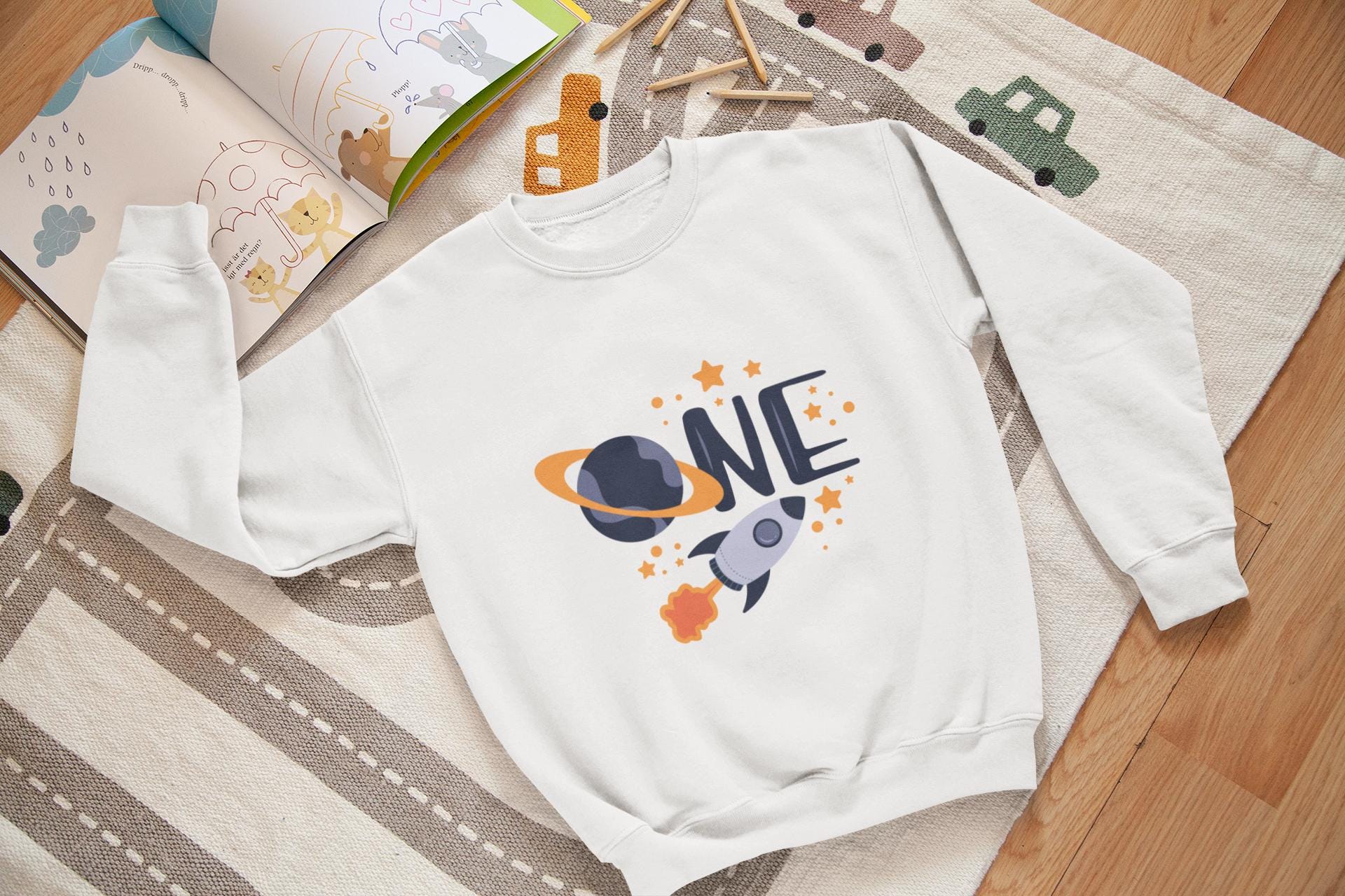 Space Theme First Birthday SVG, Rocket One Svg, Space 1st Birthday, Space One, Rocket t-shirt design, Space Birthday party, Planet birthday