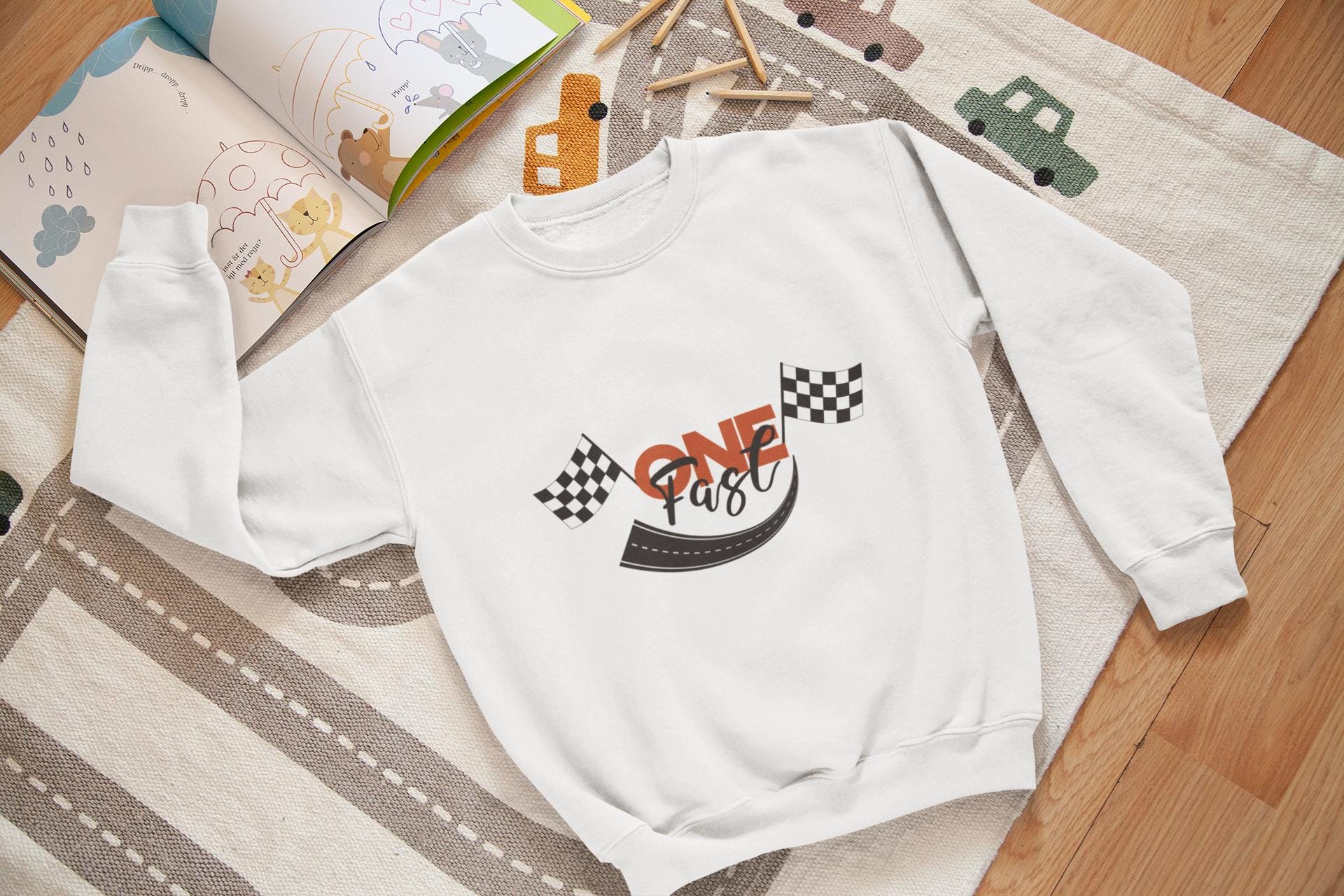 Fast One Birthday SVG | Race Car First Birthday PNG | Racing Theme Cut File, race car birthday, first birthday Svg, boy birthday Svg