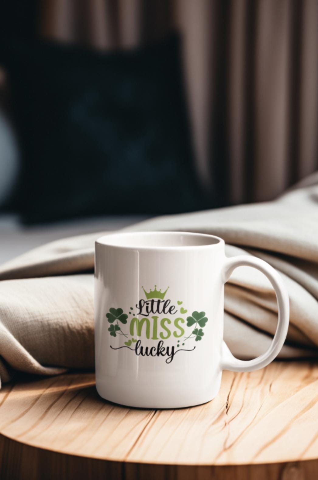 Little Miss Lucky SVG, St. Patrick’s Day Girl Shamrock Cut File, Irish Clover PNG, Cricut & Silhouette Design, Kids Lucky Shirt
