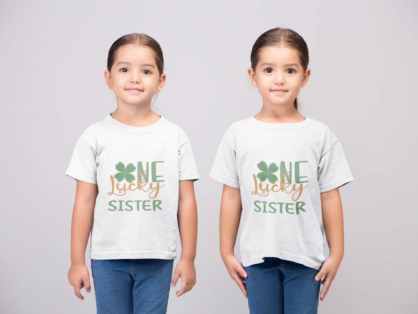Lucky One SVG, One Lucky Family SVG Bundle – St. Patrick’s Day Matching Shirts, Lucky Shamrock, Birthday SVG, Onesie St Patrick Day Baby