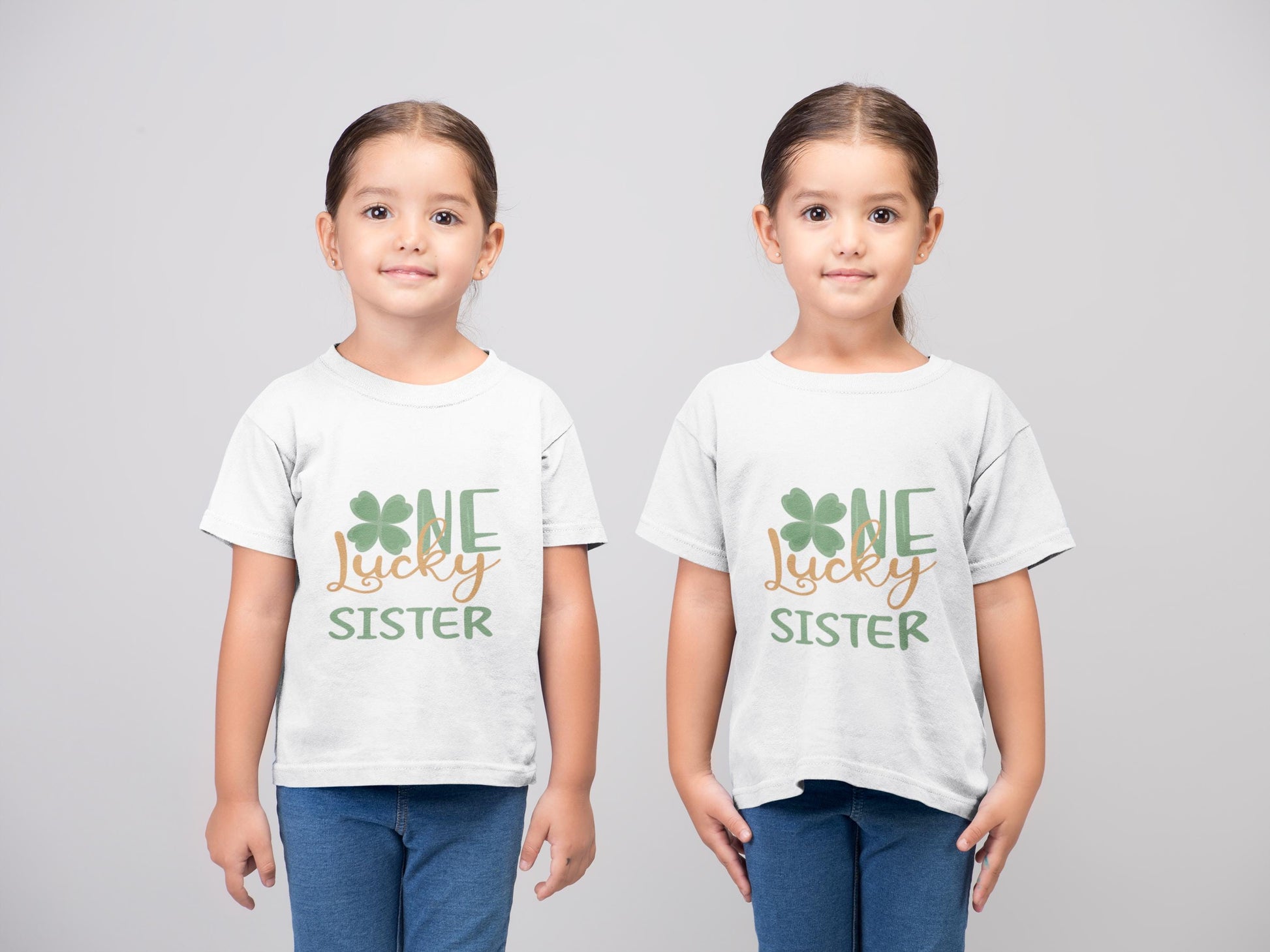 Lucky One SVG, One Lucky Family SVG Bundle – St. Patrick’s Day Matching Shirts, Lucky Shamrock, Birthday SVG, Onesie St Patrick Day Baby