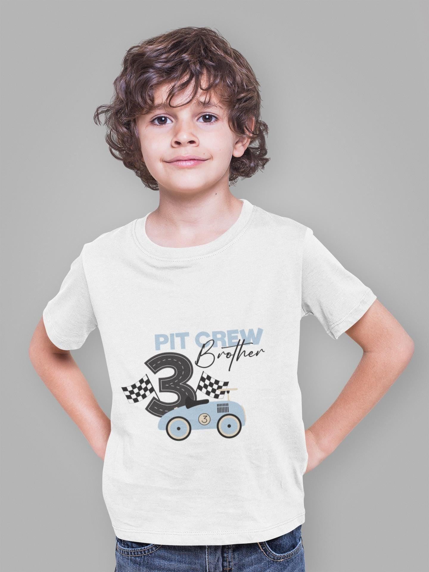 Pit Crew Racing Birthday Set SVG, Can&#39;t Catch Me, Age 3 - SVG, Race Car Decor Svg,3rd Birthday Svg Race Car, Third Birthday Svg
