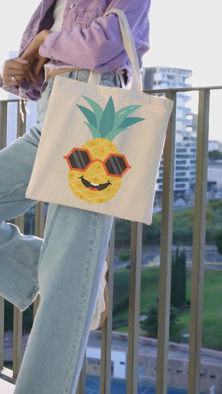 Pineapple Wearing Sunglasses SVG, Pineapple SVG, Summer SVG, Cute Pineapples Clipart, tropical, Cool Pineapple, Fashion Fruit Character